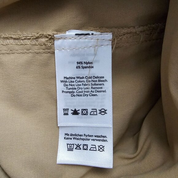Eddie Bauer Travex Straight Leg Hiking Pants Khaki Beige Men's Size 34X30 - Picture 8 of 15